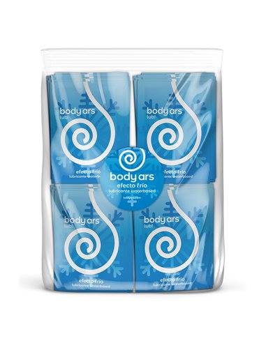 Bolsa 100u. sobres monodosis Gel BODY ARS Efecto Fr?o -Waterbased