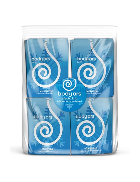 Bolsa 100u. sobres monodosis Gel BODY ARS Efecto Fr?o -Waterbased