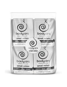 Bolsa 100u. sobres monodosis Gel BODY ARS Relajante Anal-Waterbased