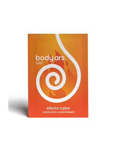 Caja Colgante 20u. sobres monodosis Gel BODY ARS Efecto Calor-Waterbased