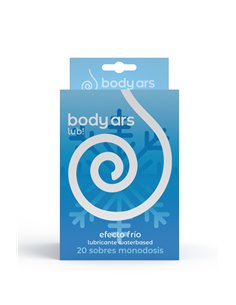 Caja Colgante 20u. sobres monodosis Gel BODY ARS Efecto Fr?o-Waterbased