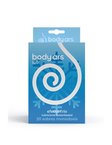 Caja Colgante 20u. sobres monodosis Gel BODY ARS Efecto Fr?o-Waterbased