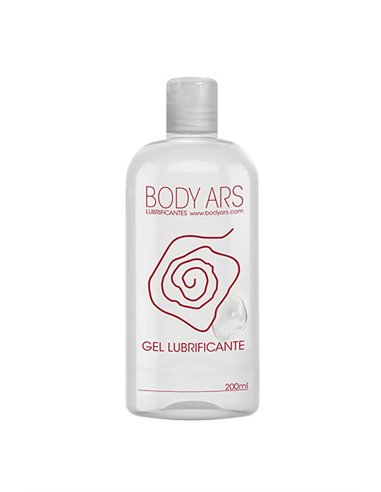 Lubricante con base de agua Body Ars Petaca 200 ml.