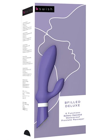 Estimulador Prostático Rabbit BSWISH Bfilled Deluxe Twlight