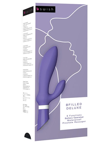 Estimulador Prostático Rabbit BSWISH Bfilled Deluxe Twlight