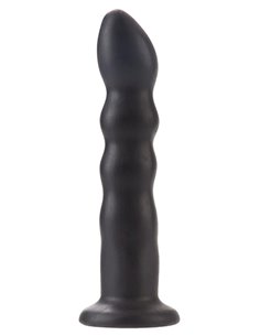 SILICONE LOVE RIDER THRUSTER - BLACK