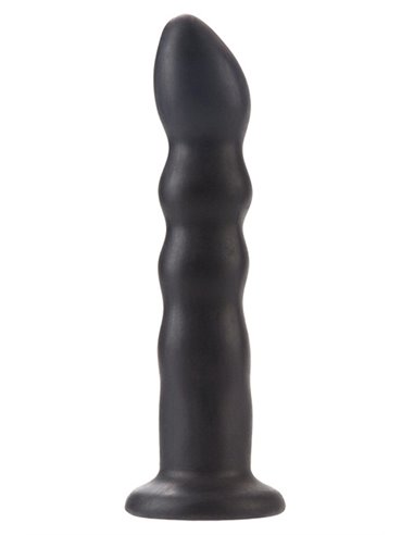 SILICONE LOVE RIDER THRUSTER - BLACK