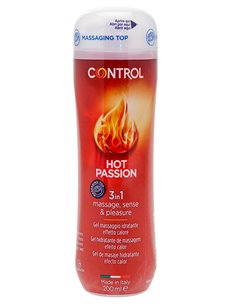 Control Hot Passion Massage Gel 3 In 1