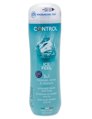 Control Ice Feel Massage Gel 3 In 1