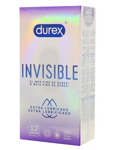 Invisible Extra Lubricado 12 Uds.