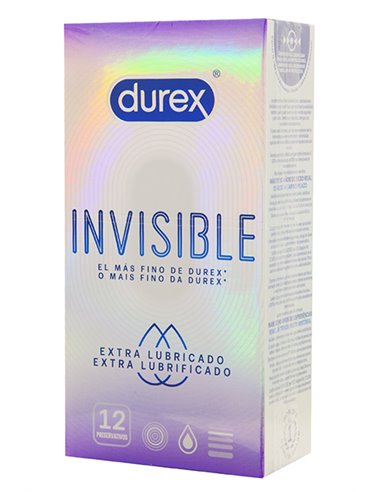 Invisible Extra Lubricado 12 Uds.