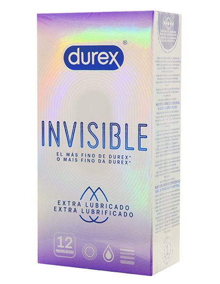Invisible Extra Lubricado 12 Uds.