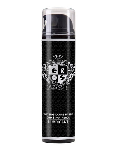EROS Double Action Water-Silicone Based CBD & Panthenol Lubricant 200 ml