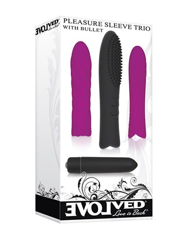 Pleasure Sleeve Trio WithH Bullet