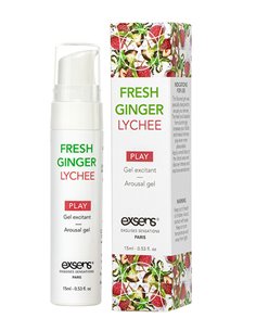 Gel Fresh Ginger Litchi  Arousal Gel 15 ml.