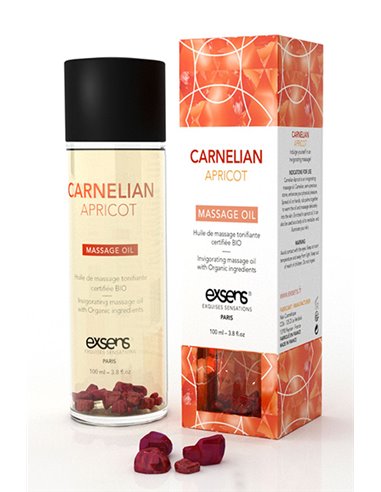 Invigorating Carnelian Apricot Massage Oil 100 ml.