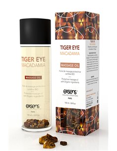 Protective Tiger Eye Macadamia Massage Oil