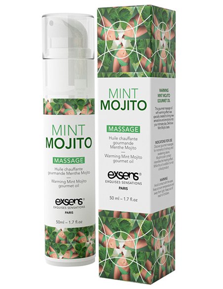 Warmimg Gourmet Massage Oil Mint Mojito 50 ml