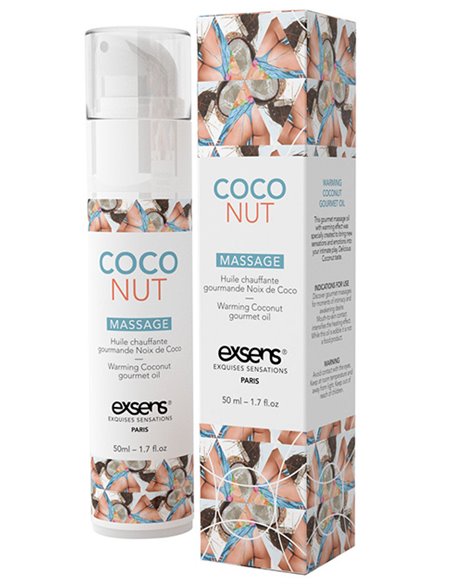 Warming Gourmet Massage Oil Coconut 50 ml