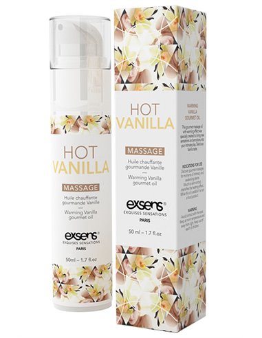 Warming Gourmet Massage Oil Hot Vainilla 50 ml
