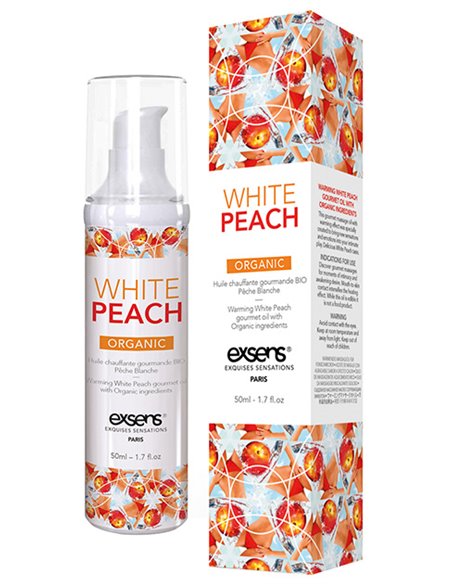 White Peach Oral Pleasure Massage Oil 50 ml