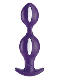 B Balls Duo White | Dark Violet