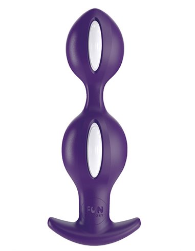 B Balls Duo White | Dark Violet