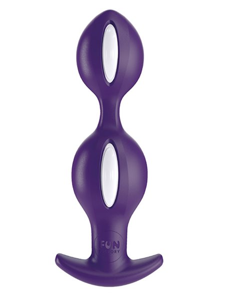 B Balls Duo White | Dark Violet