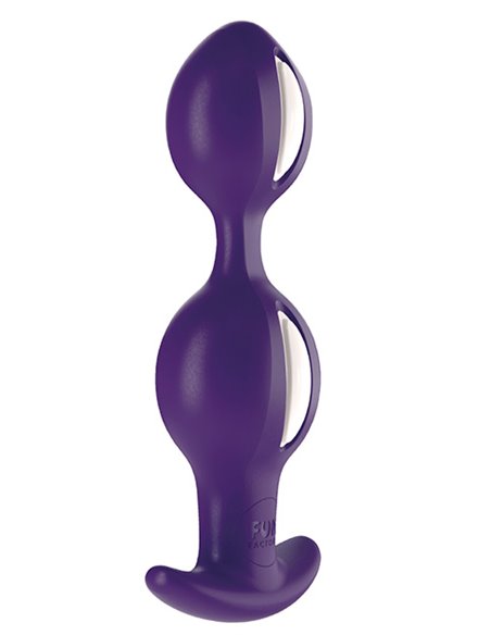 B Balls Duo White | Dark Violet