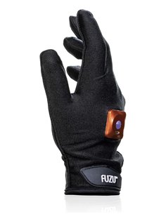 Guante Vibratorio FUZU VIBRATING MASSAGE GLOVE RIGHT HAND MEDIUM - BLACK