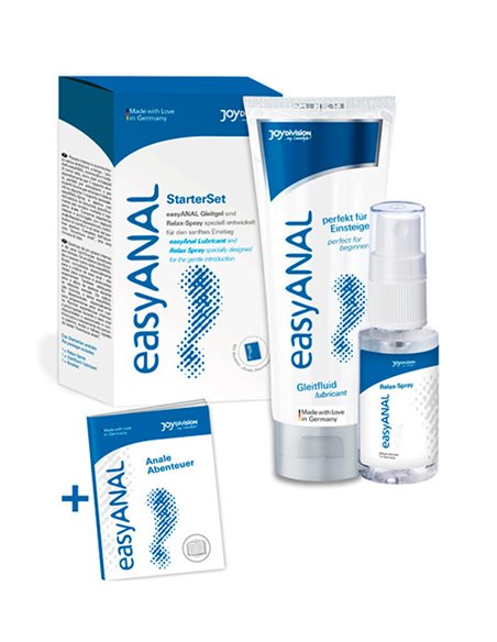 easyANAL StarterSet (lubricant 80 ml + Relax-Spray 30 ml + Booklet)