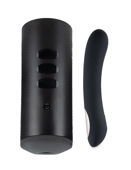Titan & Pearl2 Couple Set Black