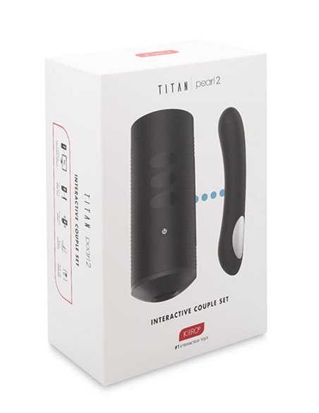 Titan & Pearl2 Couple Set Black