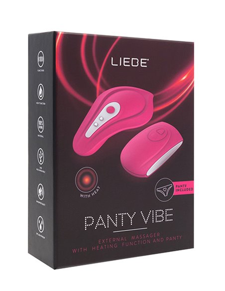 Panty Vibe Recargable Cerise S-M
