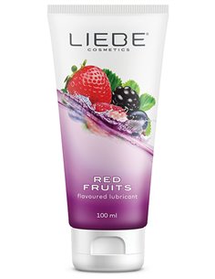Lubricante Frutos Rojos 100 ml.