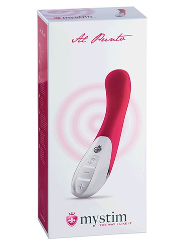 MYSTIM AL PUNTO VIBRATOR, NAUGHTY PINK