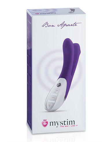 MYSTIM BON APARTE VIBRATOR, DEEP PURPLE