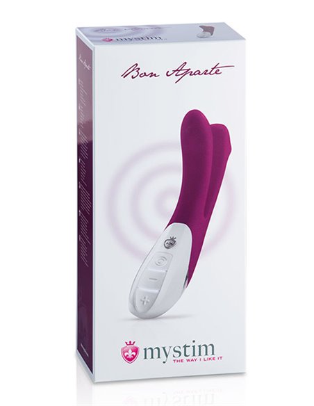MYSTIM BON APARTE VIBRATOR, OH SO AUBERGINE
