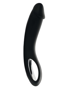 MYSTIM CHARGING CHESTER E-STIM DILDO, SEXY BLACK 2