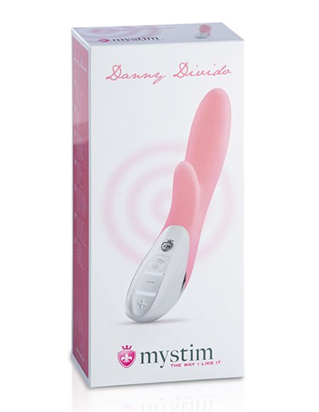 MYSTIM DANNY DIVIDO VIBRATOR, CANDY ROSE
