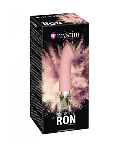 Mystim Right on Ron Vibrator, rose