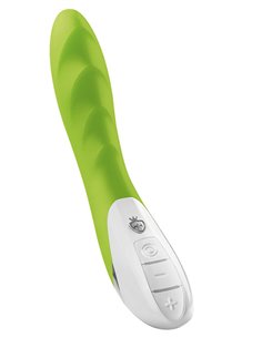 MYSTIM SASSY SIMON VIBRATOR, LUSTY LIME