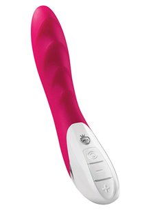 MYSTIM SASSY SIMON VIBRATOR, NAUGHTY PINK