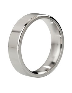 MYSTIM THE DUKE - EDGED COCK RING, 55 MM, POLISHED