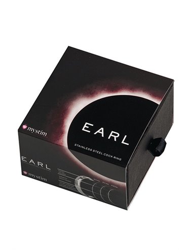 MYSTIM THE EARL - ROUND COCK RING, 51 MM, POLISHED