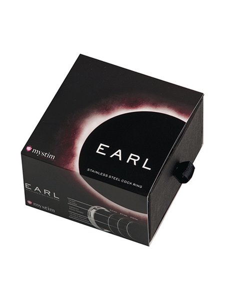 MYSTIM THE EARL - ROUND COCK RING, 51 MM, POLISHED