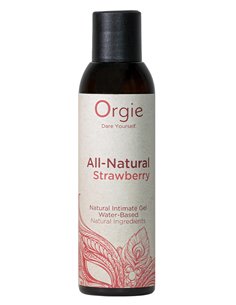 ALL-NATURAL STRAWBERRY Kissable Water-based Intimate Gel