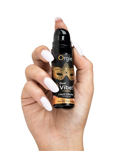 DUAL VIBE! SEX ON THE BEACH KISSABLE LIQUID VIBRATOR