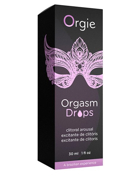 Orgasm Drops Clitoral Arousal