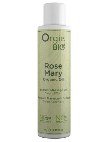 Orgie Bio Rosemary Organic Oil 100ml Disk Top